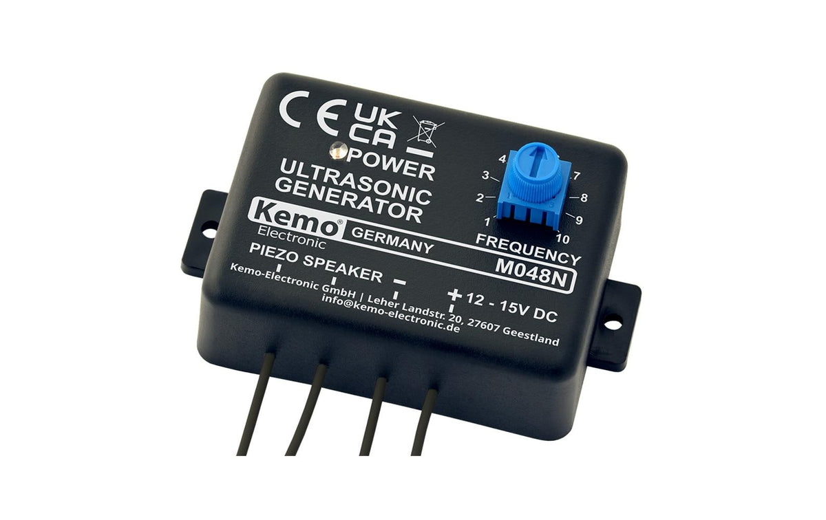 Kemo Elektronische Insektenfalle FG015 – 8 × 10 × 4 cm – für Marder