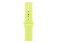 Apple Sport Band – Armband – für Apple Watch 46 mm, Neon Gelb, M/L, Polymer