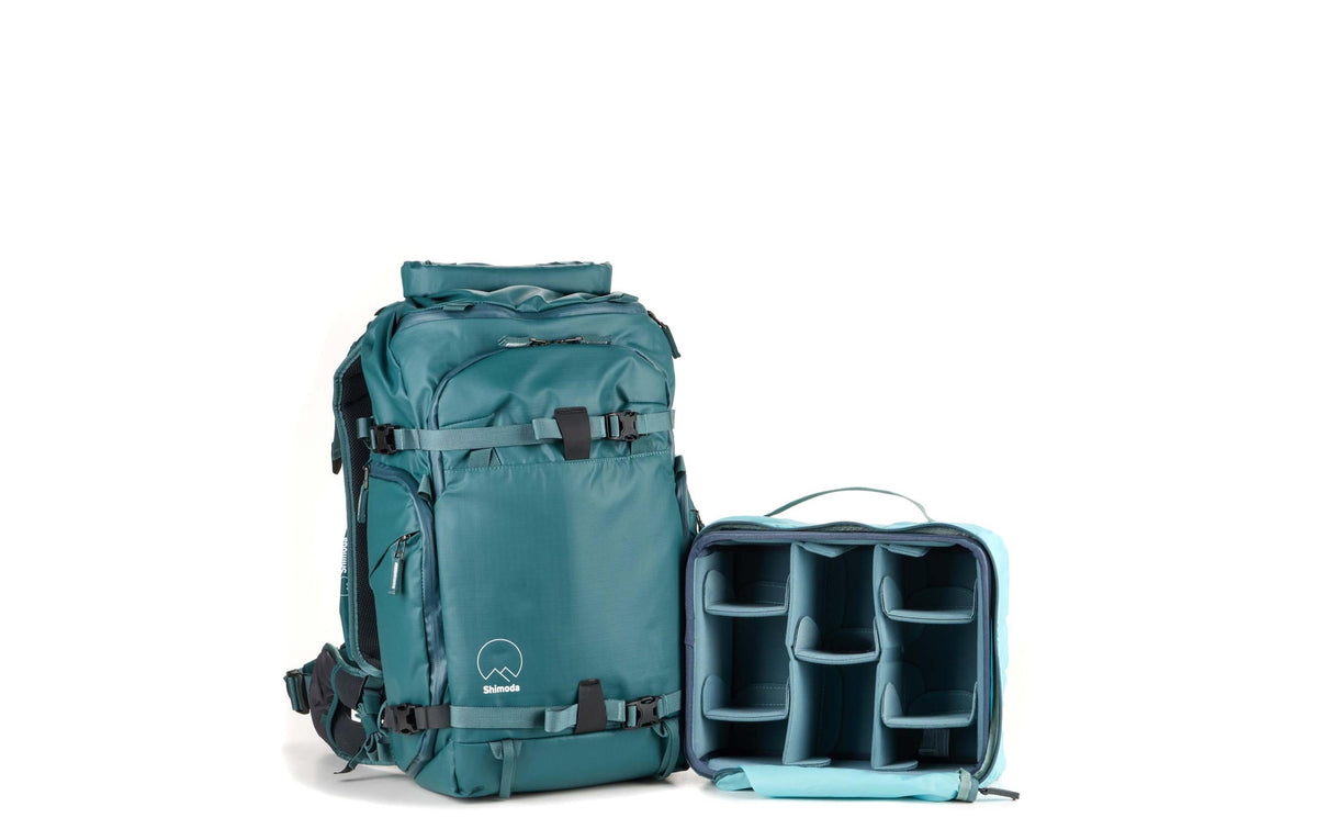 Shimoda Action X25 v2 Kamerarucksack – 25 l, herausnehmbares Kamerafach, Regenhülle – für Systemkamera/DSLR