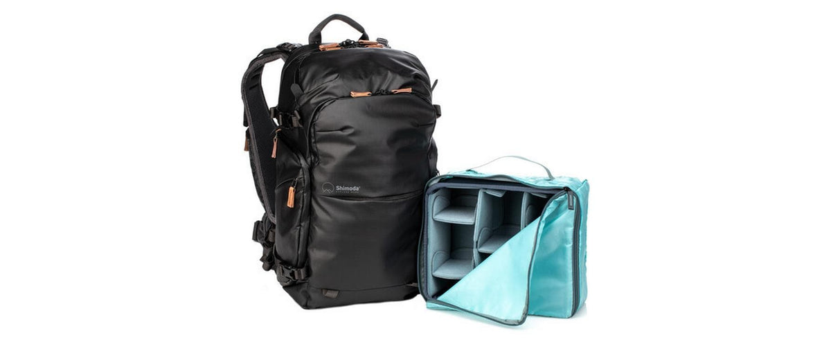 Shimoda Explore V2 25 Kamerarucksack – 25 l, Platz für 2 Objektive, Nylon – Schwarz