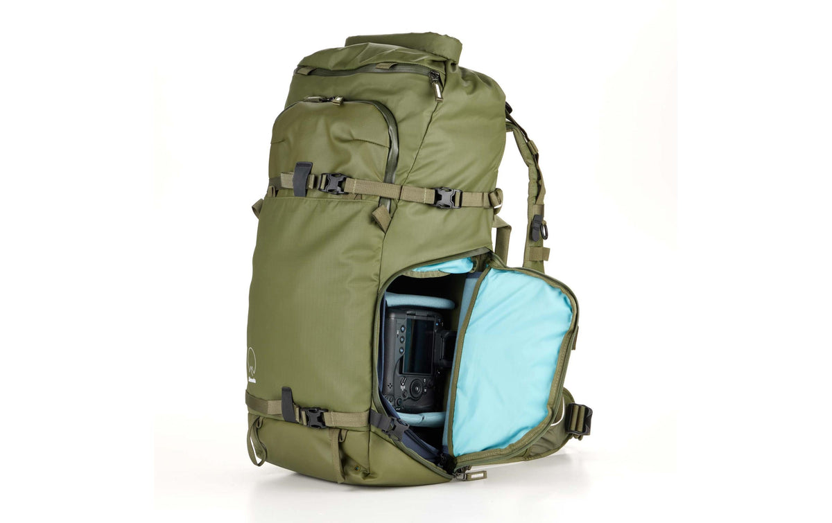 Shimoda Action X50 v2 Kamerarucksack – Kunstfaser – Grün – 50 l