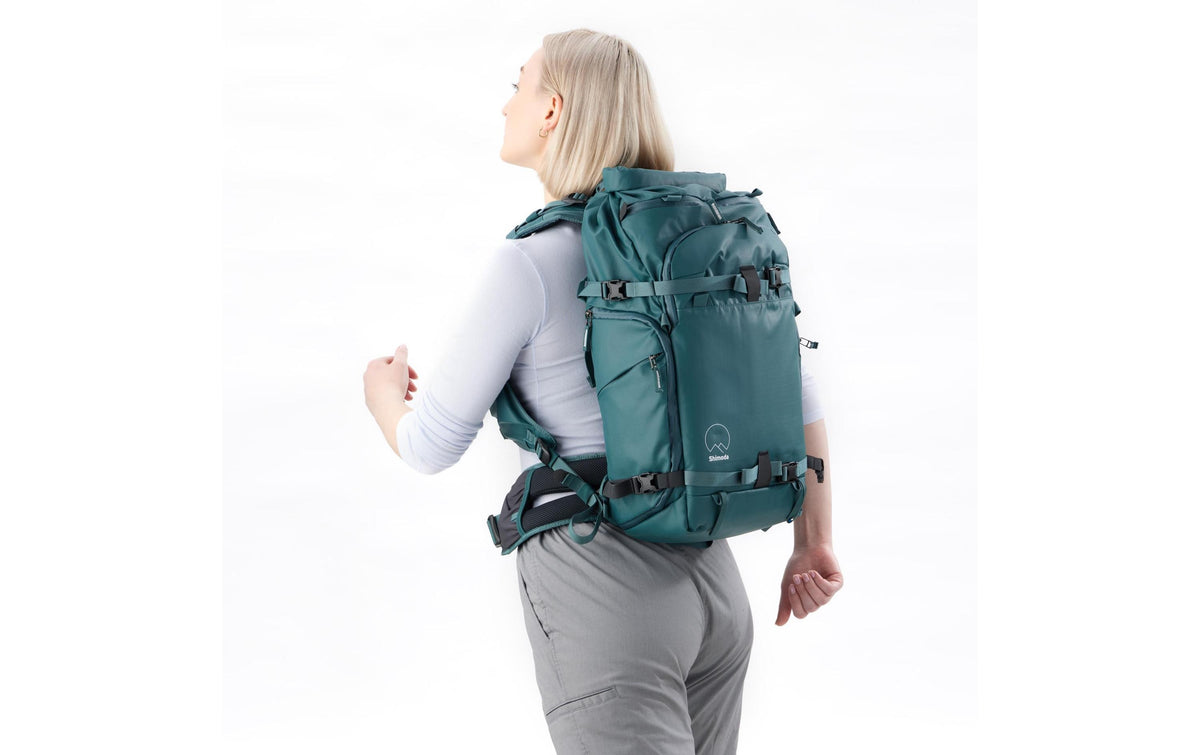 Shimoda Action X25 v2 Kamerarucksack – 25 l, herausnehmbares Kamerafach, Regenhülle – für Systemkamera/DSLR