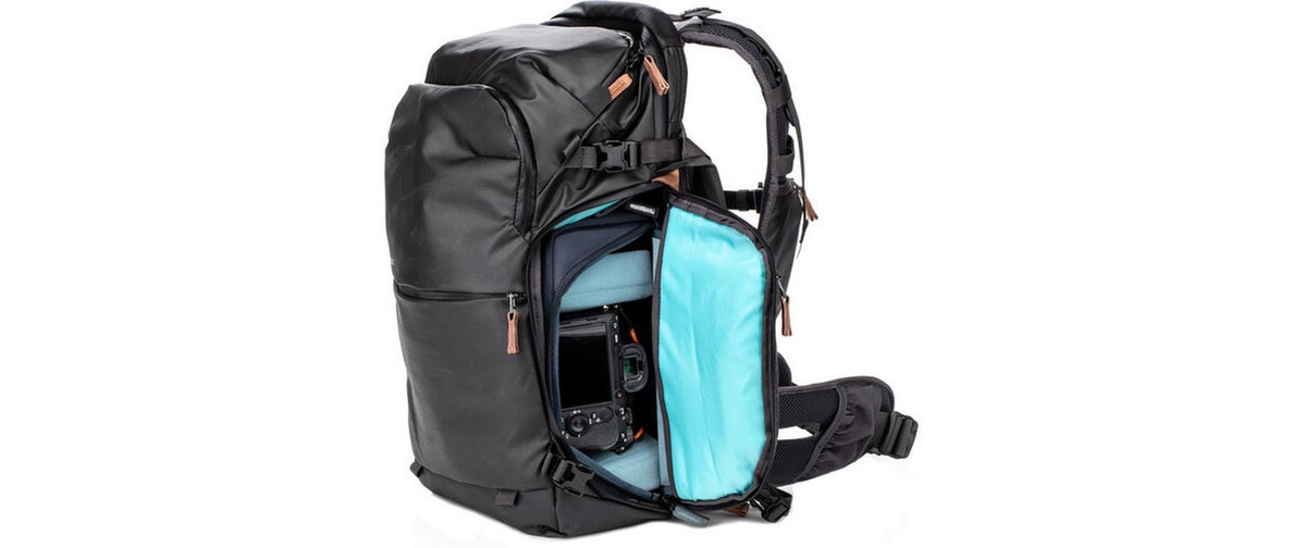 Shimoda Explore V2 30 Kamerarucksack – 30 l, Herausnehmbarer Kameraeinsatz – Für Systemkameras – Schwarz