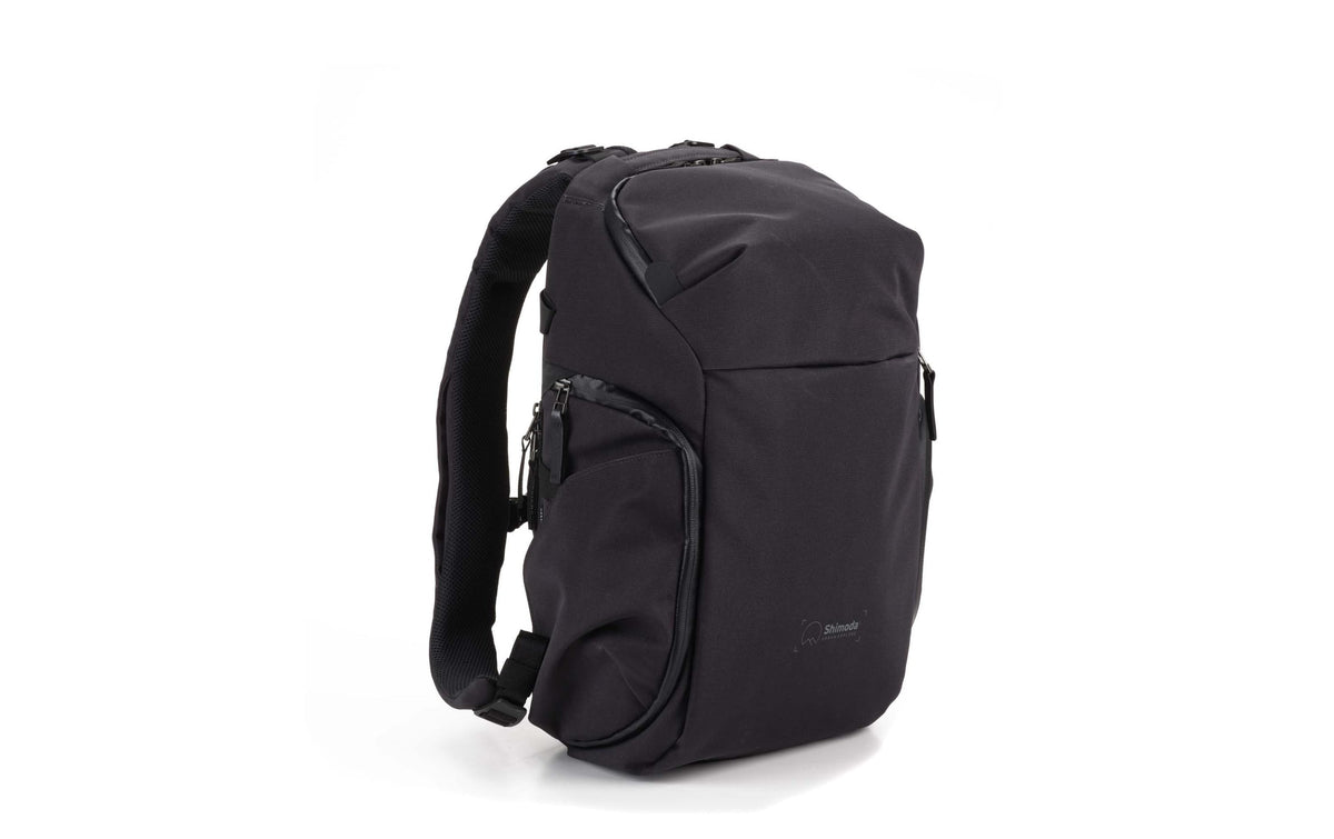 Shimoda Urban Explore 20 Kamerarucksack – 20 l, 270 × 430 × 200 mm – Anthrazit – Regenhülle