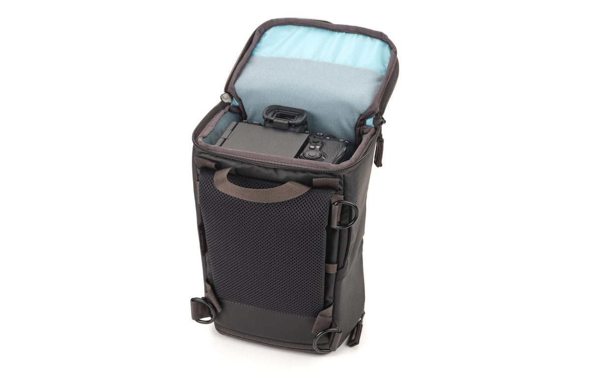 Shimoda Top Loader Toploader-Kameratasche – Nylon, Innenmasse 150 × 120 × 210 mm – für Drohnen – Schwarz