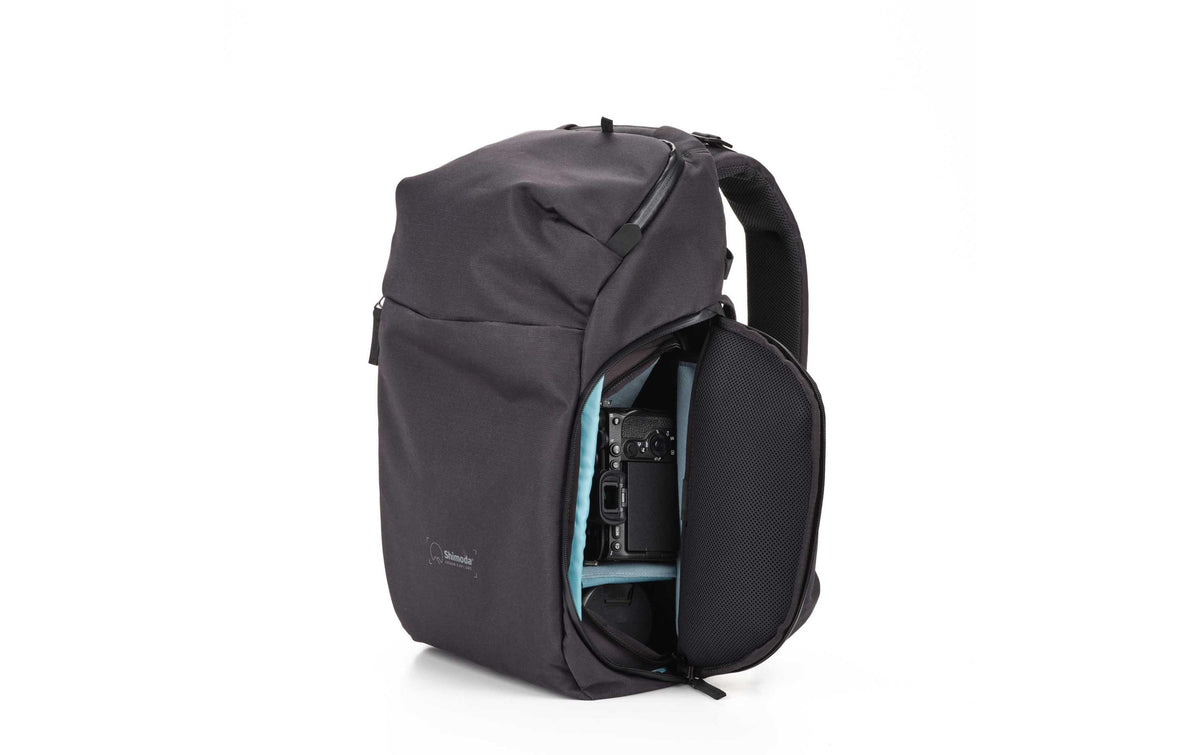 Shimoda Urban Explore 25 Kamerarucksack – 25 l, Cordura, Regenhülle – für System-/Spiegelreflexkameras – Anthrazit