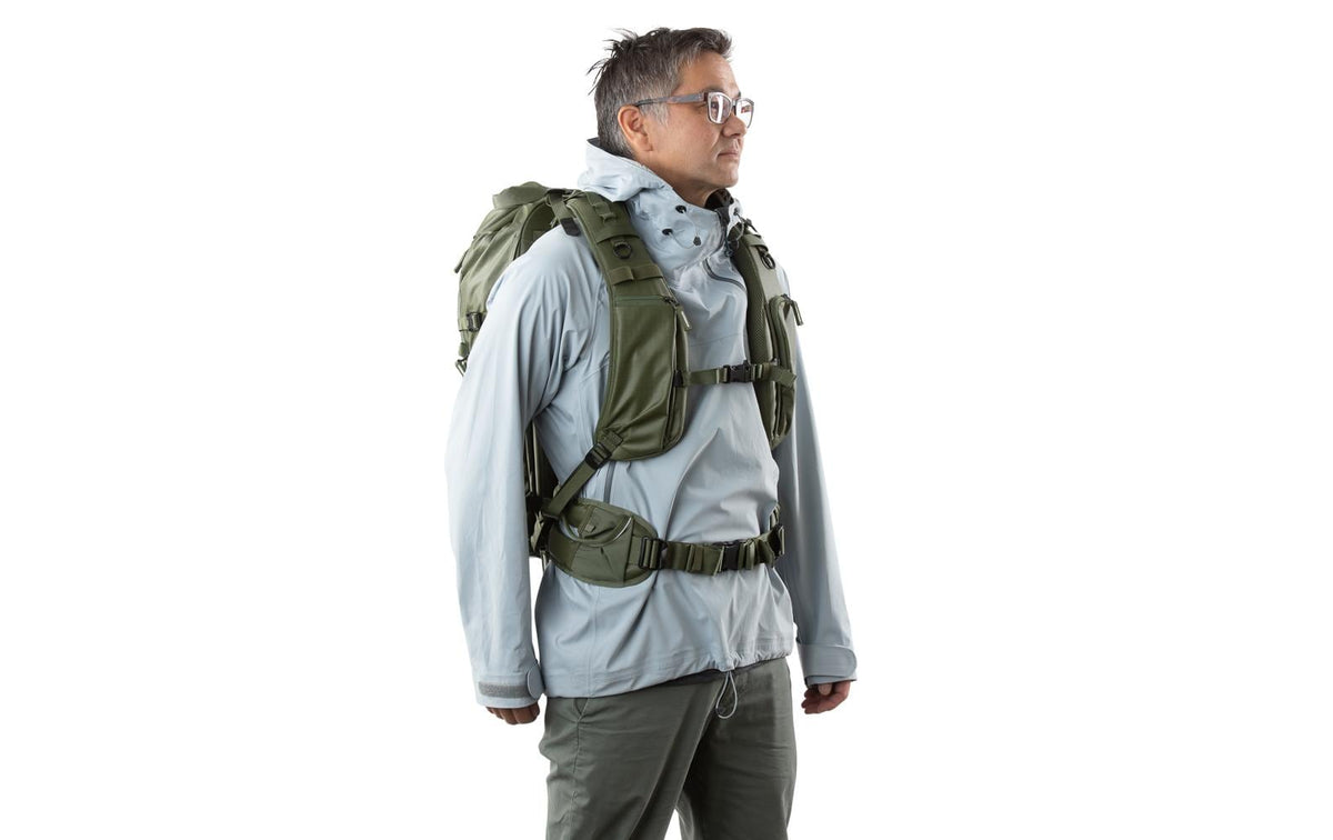 Shimoda Schultergurt Plus – 550 mm, Kunststoff – für Shimoda Action X & Explore: 30 l, 35 l, 40 l und andere – Grün