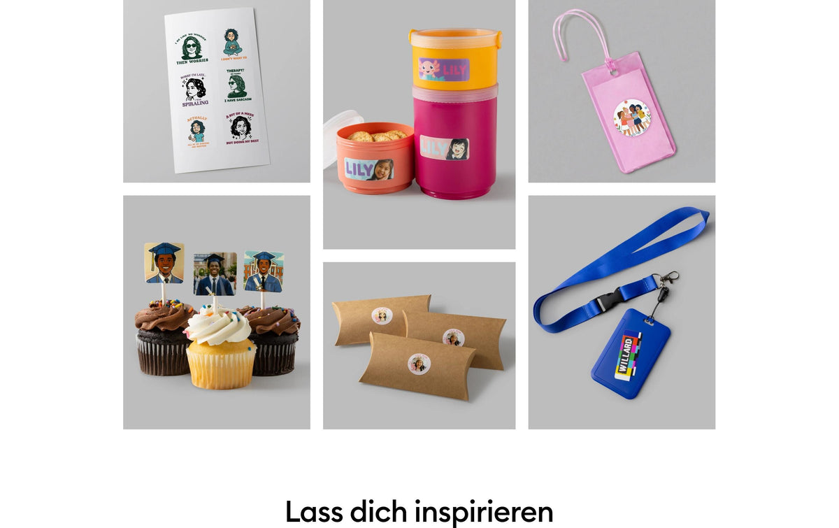 Cricut Vinylfolie StickerPix Print – 10,4 cm × 14,8 cm, für Cricut StickerPix Print, 54 Stück