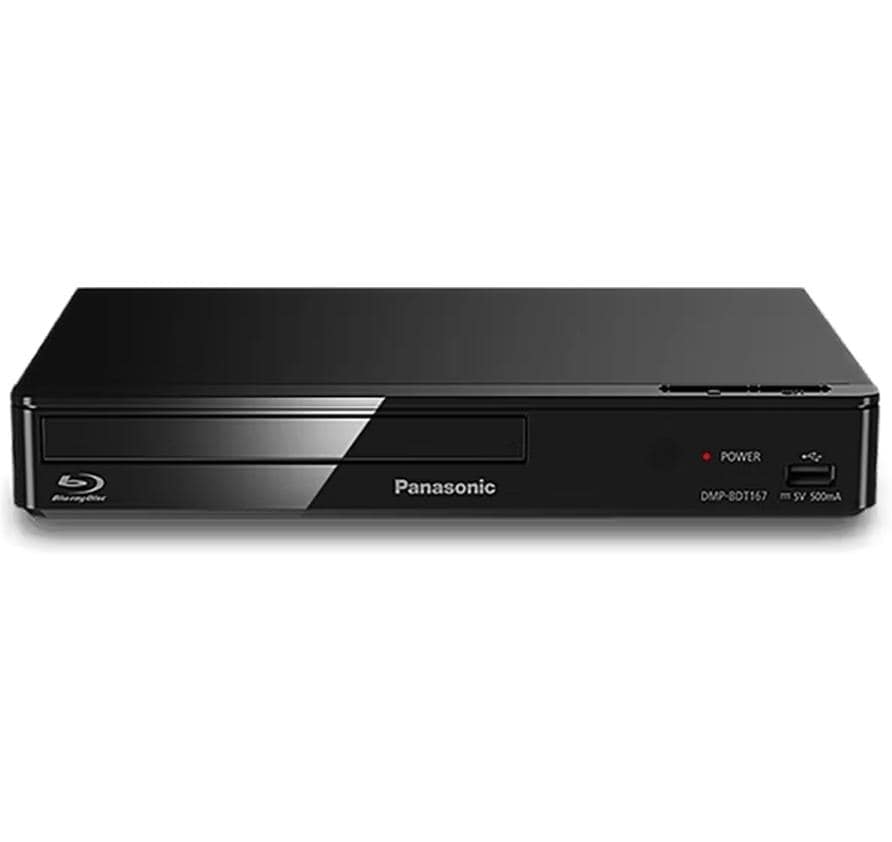 Panasonic DMP-BDT167AG – UHD Blu-ray-Player, Dolby TrueHD, DTS-HD Master Audio – Schwarz