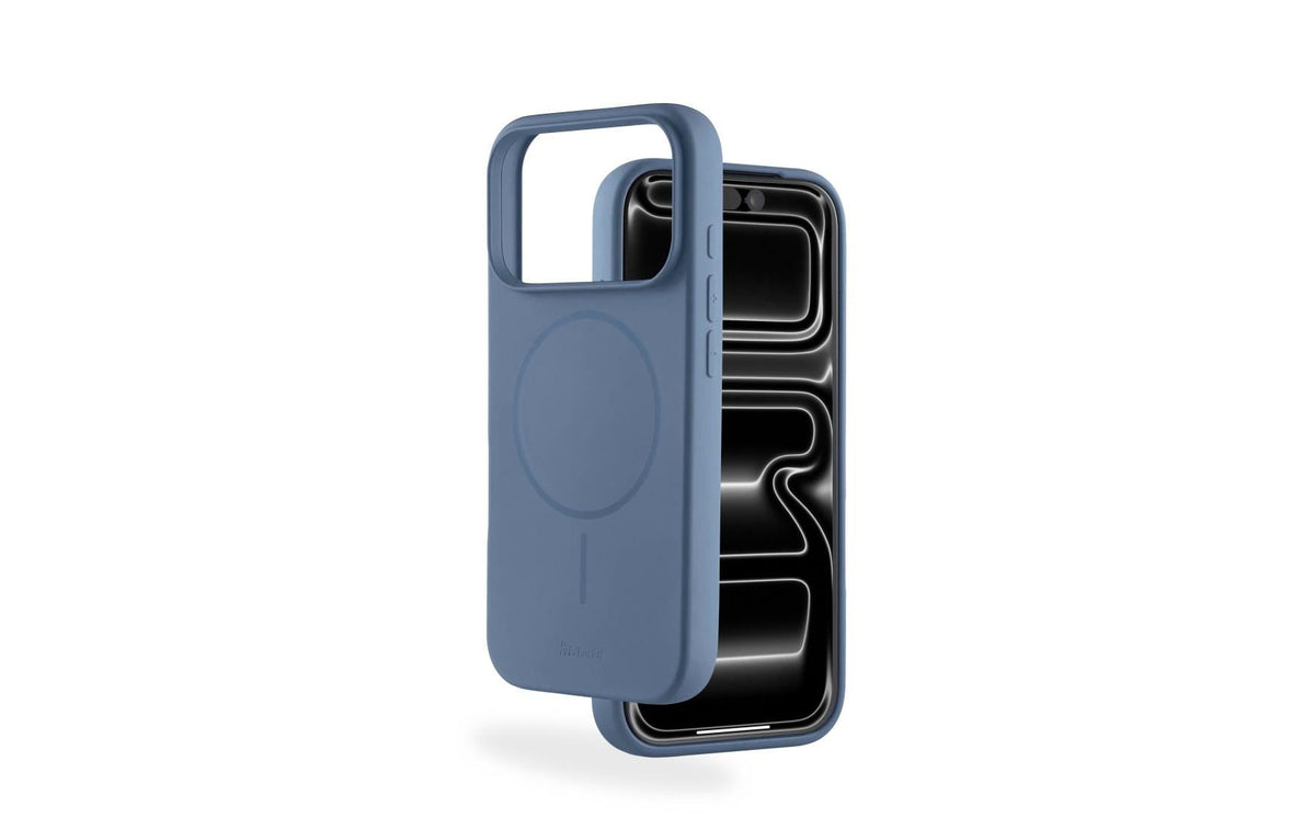 Hama Fantastic Feel – Backcover – für Apple iPhone 17/18 Pro Max, MagSafe, TPU, Blau