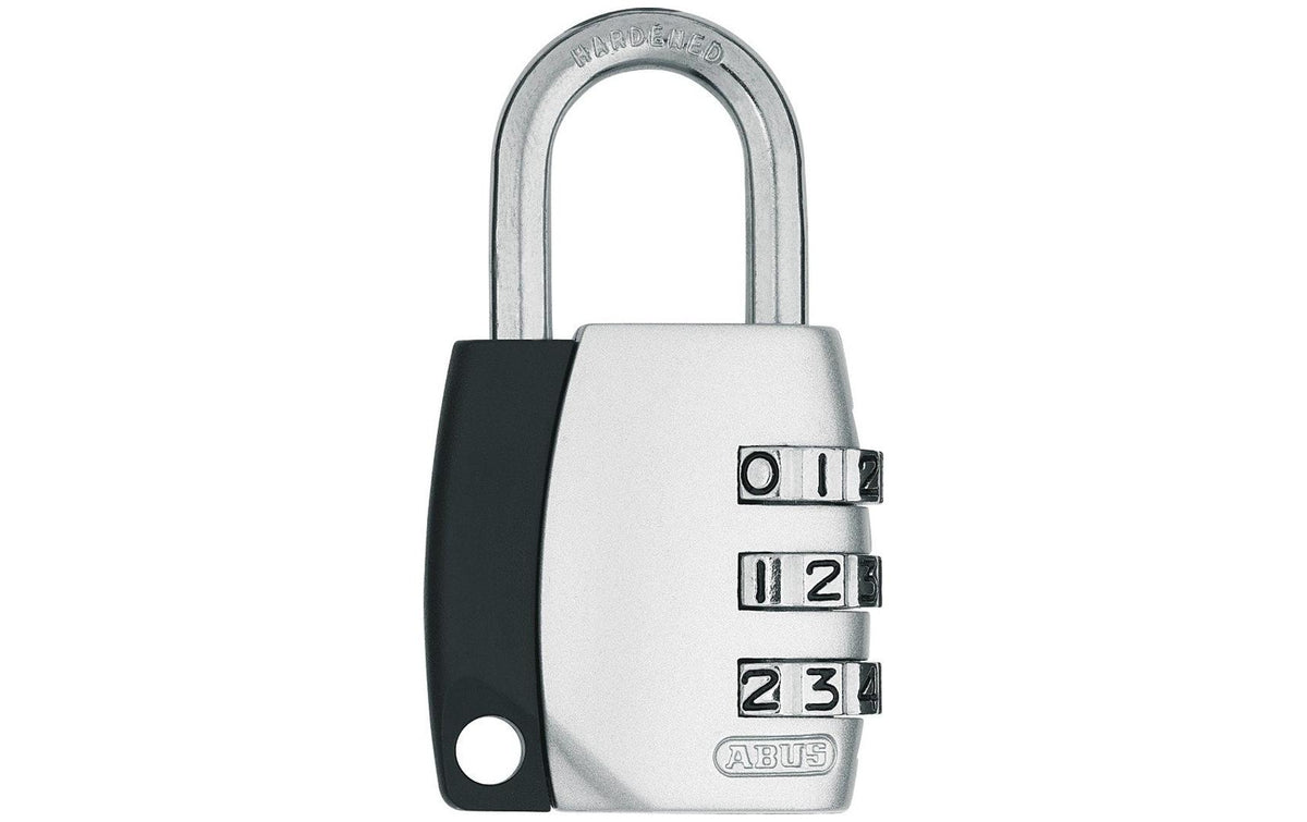 ABUS 155/30 Kombinationsschloss – Stahl, Sicherheitsstufe 3, Bügel H×B 19,5×14,5 mm, Aussen