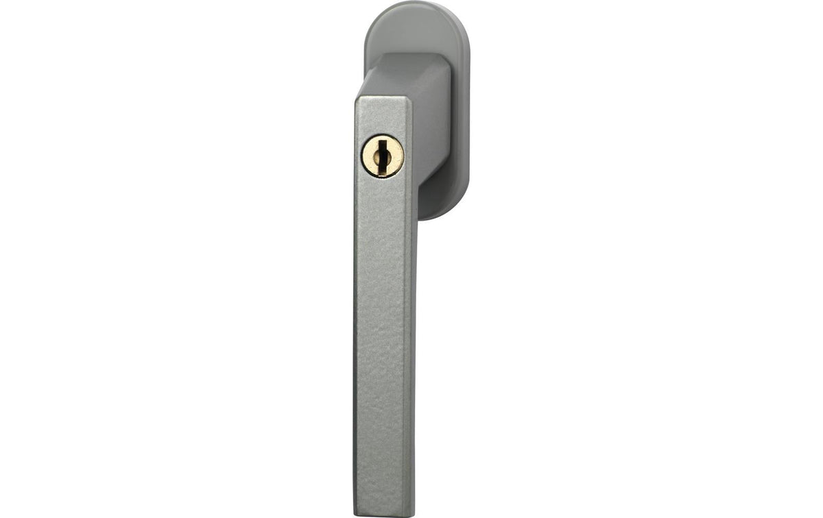 ABUS FG110 S Triples Fenstergriff – Sicherheitslevel 2, Silber