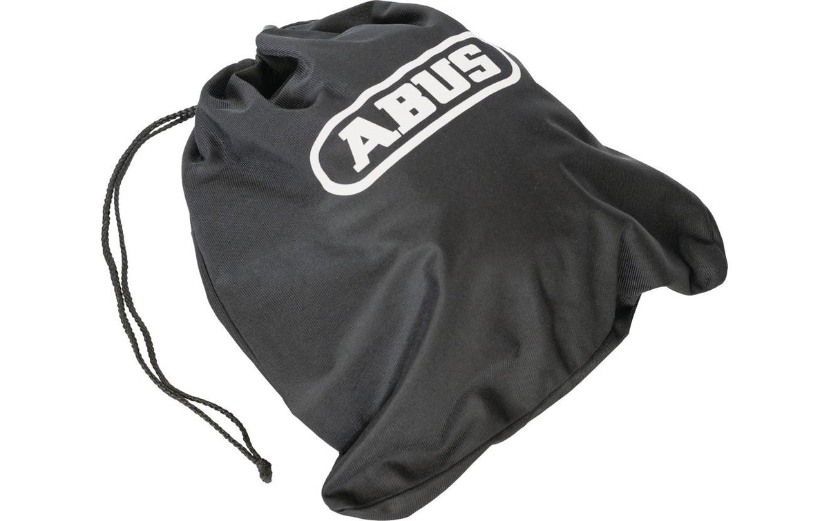 ABUS Schutzhelmbeutel – 190 mm breit – schwarz – Mikrofaser