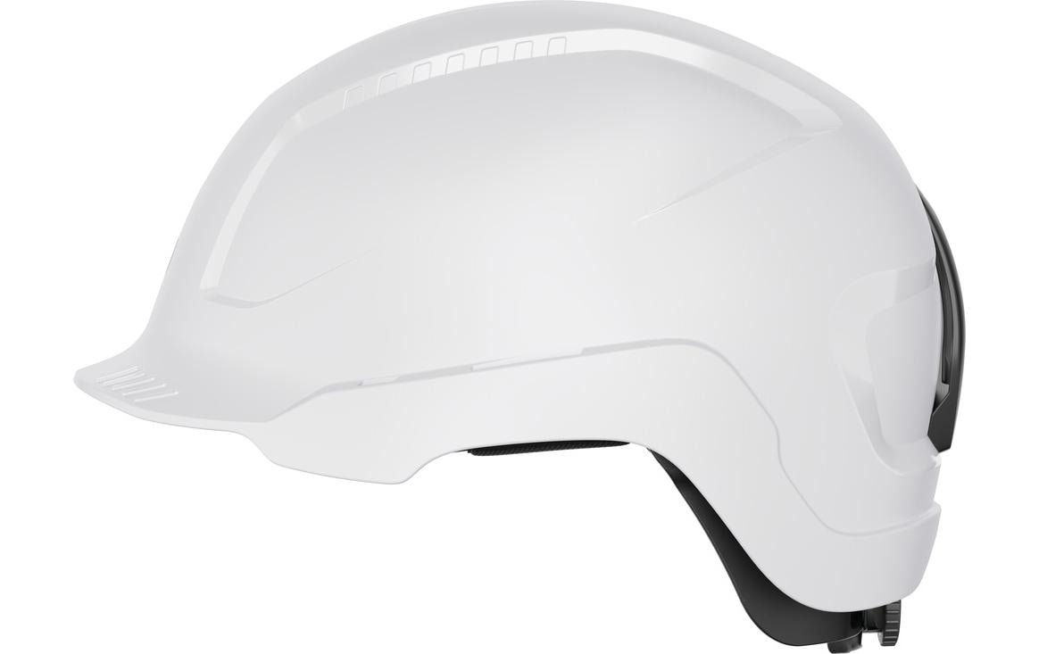 ABUS Schutzhelm SCATOR-E – Einheitsgrösse – Weiss, ABS
