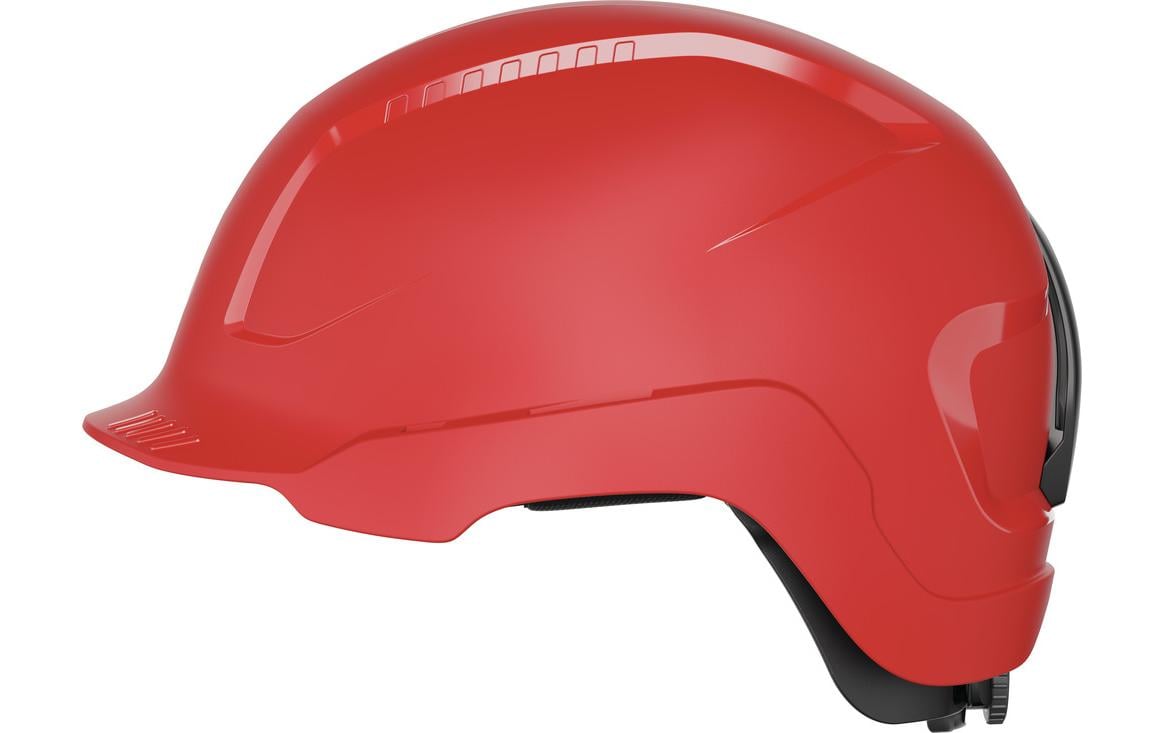 ABUS Schutzhelm SCATOR-E – Rot, Einheitsgrösse, ABS