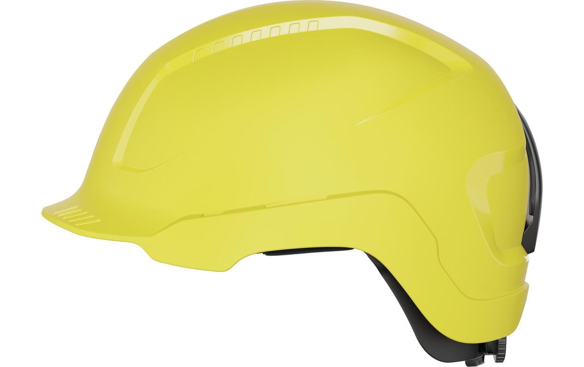 ABUS Schutzhelm SCATOR-E – Gelb, ABS, Einheitsgrösse
