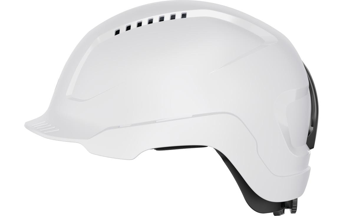 ABUS Gesichtsschutz-Visier SCATOR – Einheitsgrösse, Weiss, ABS, 20 cm breit