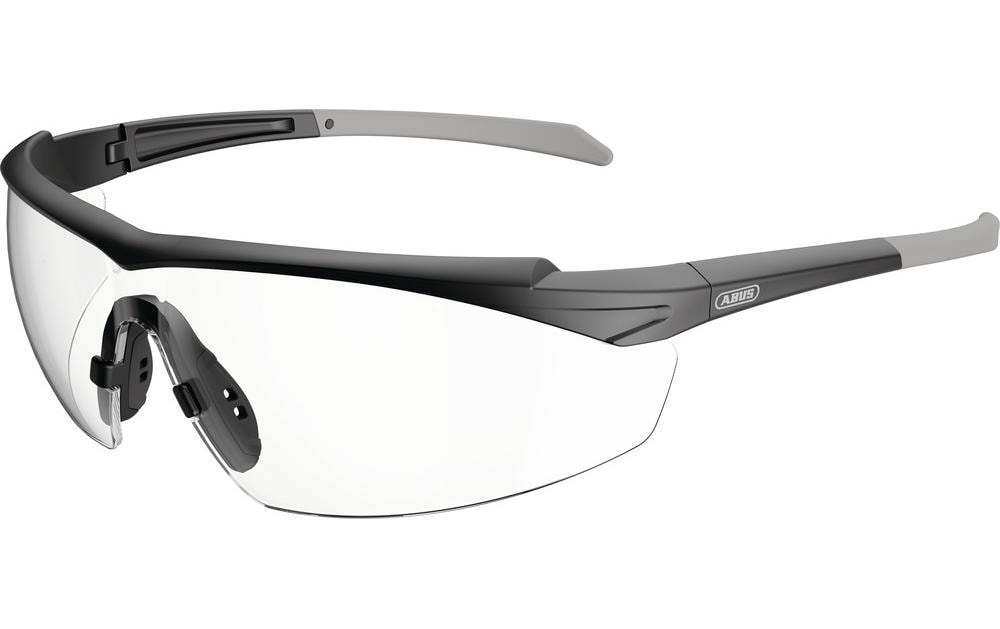 ABUS Schutzbrille OCUDO – klar, beschlagfrei, kratzfest, UV-Schutz