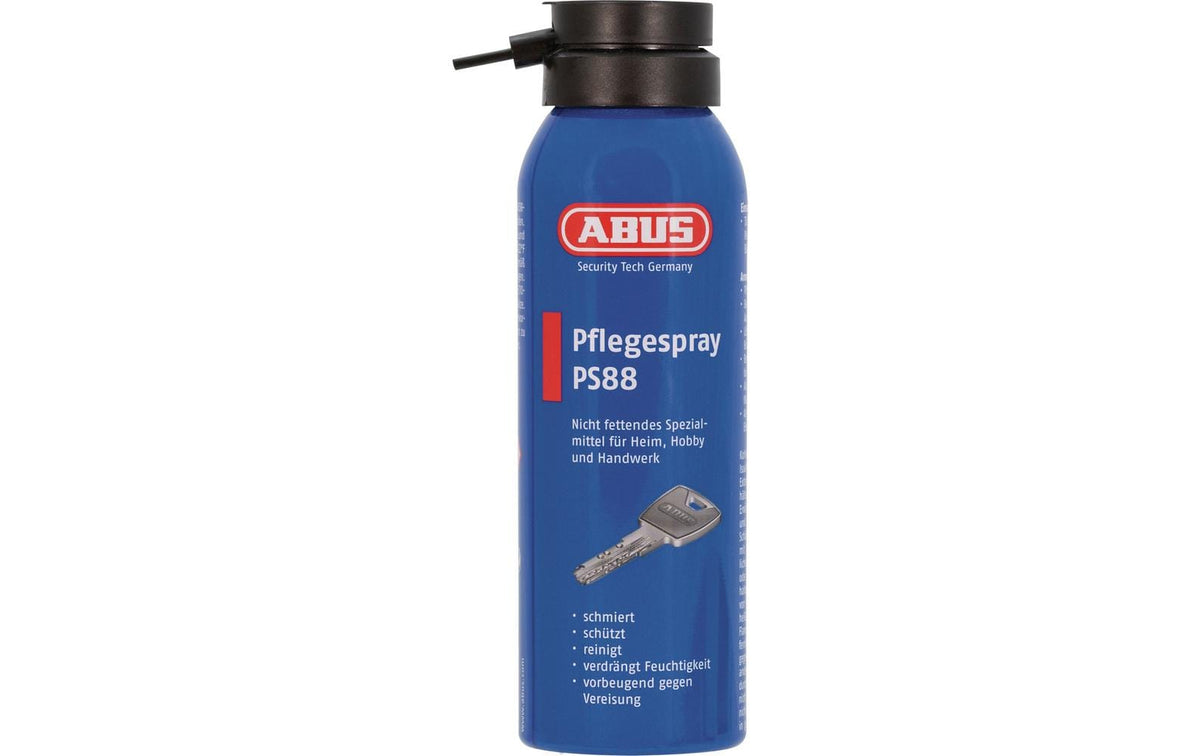 ABUS PS88 Pflegespray für Schliesszylinder – Spraydose (Aerosol) – 125 ml
