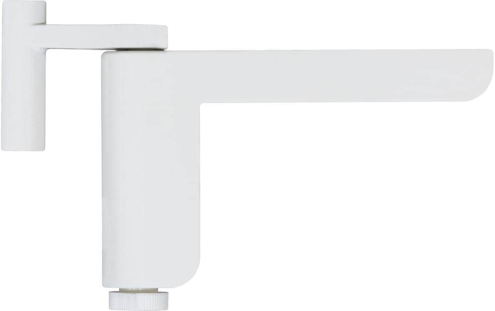 ABUS 2603 W Türschliesser – 110×30×170 mm, Türe, Weiss