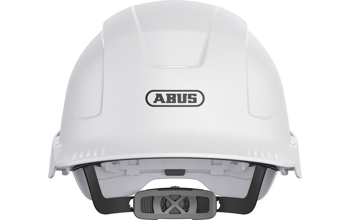 ABUS Gesichtsschutz-Visier SCATOR – Einheitsgrösse, Weiss, ABS, 20 cm breit