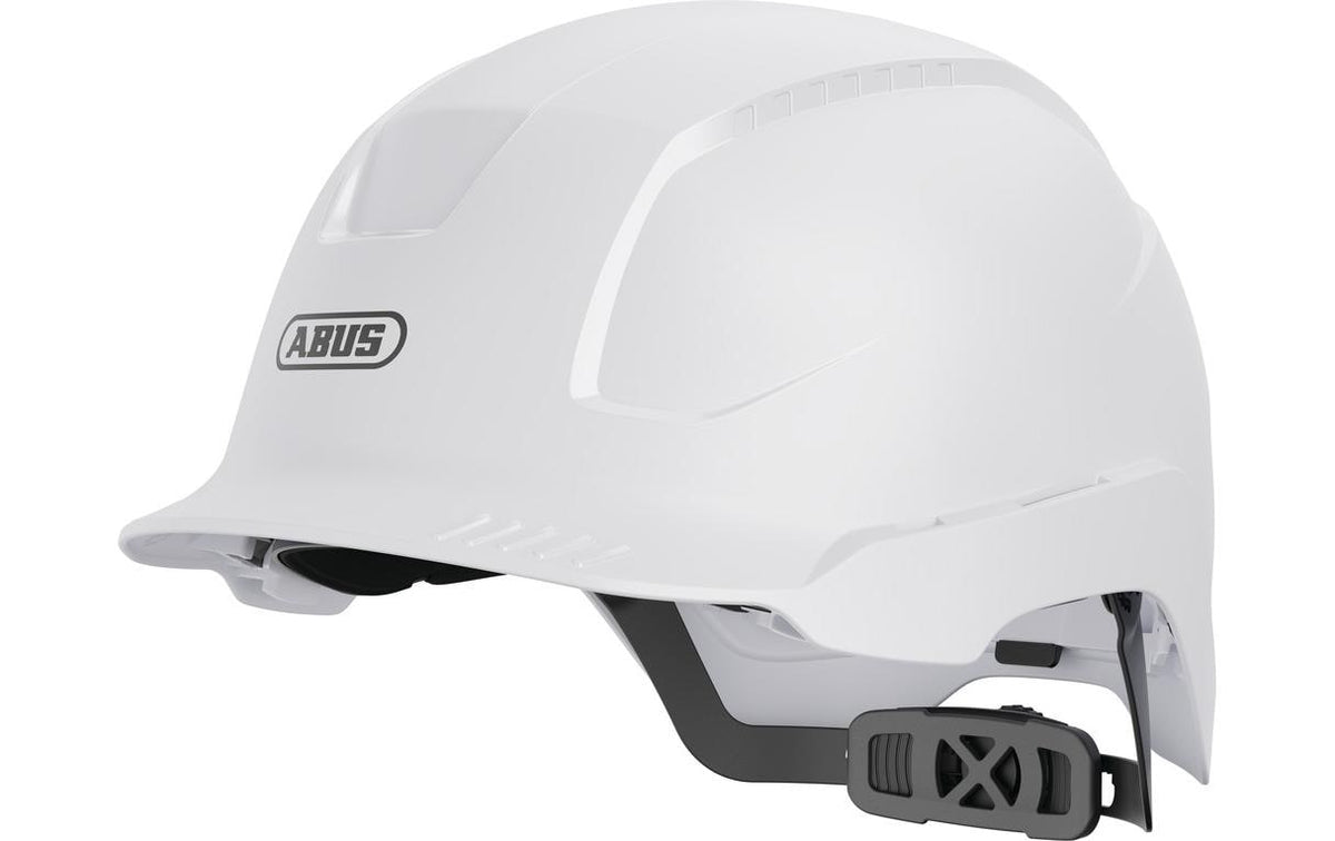 ABUS Schutzhelm SCATOR-E – Einheitsgrösse – Weiss, ABS