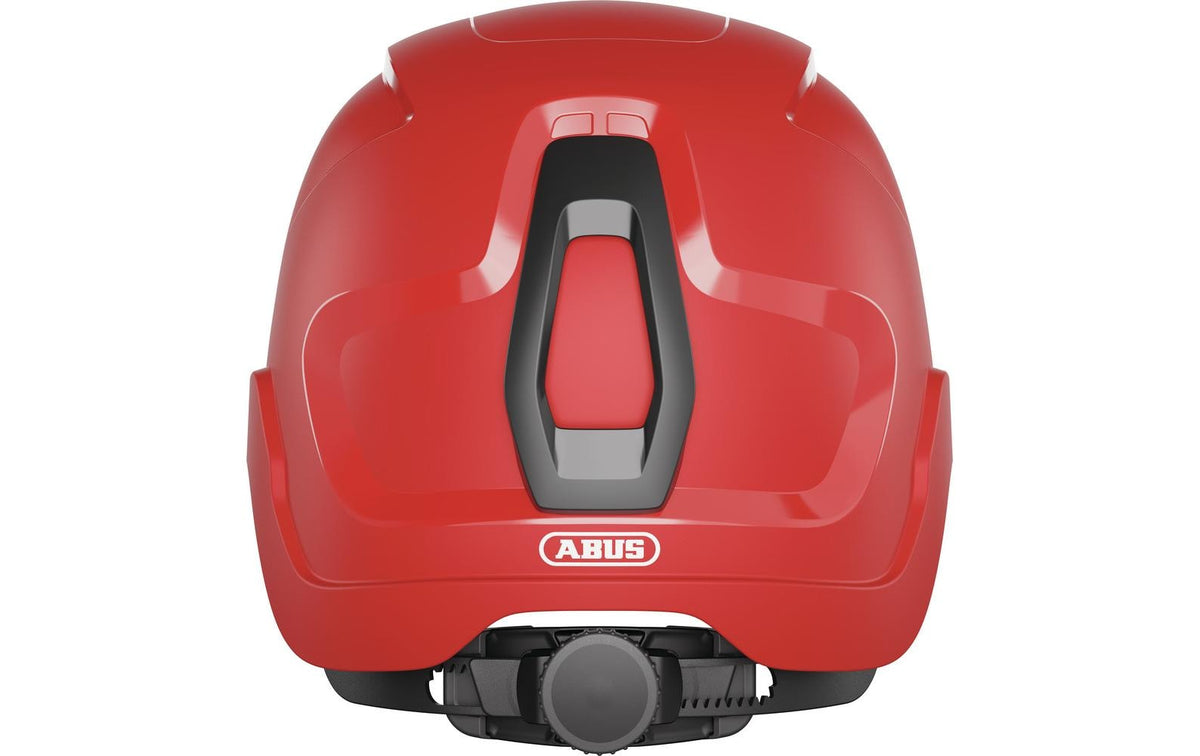 ABUS Schutzhelm SCATOR-E – Rot, Einheitsgrösse, ABS