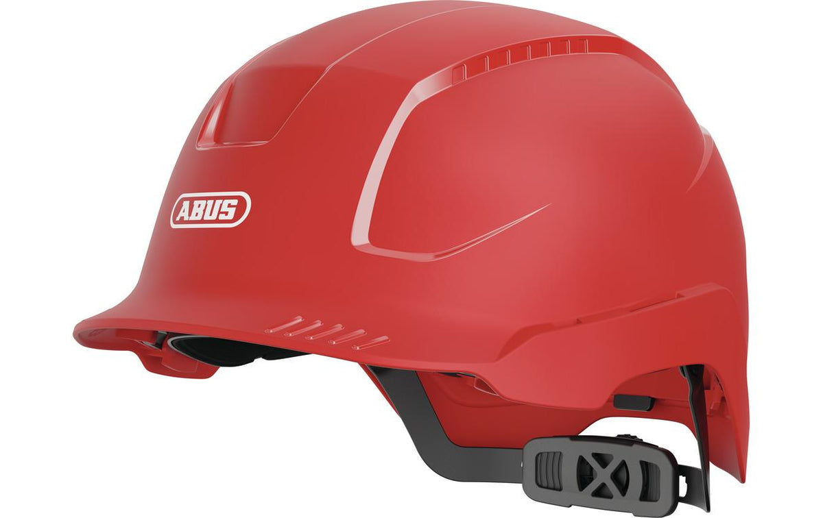 ABUS Schutzhelm SCATOR-E – Rot, Einheitsgrösse, ABS