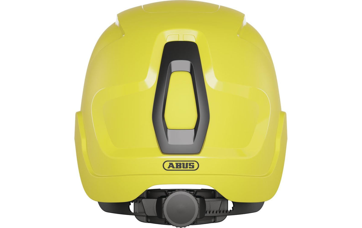 ABUS Schutzhelm SCATOR-E – Gelb, ABS, Einheitsgrösse