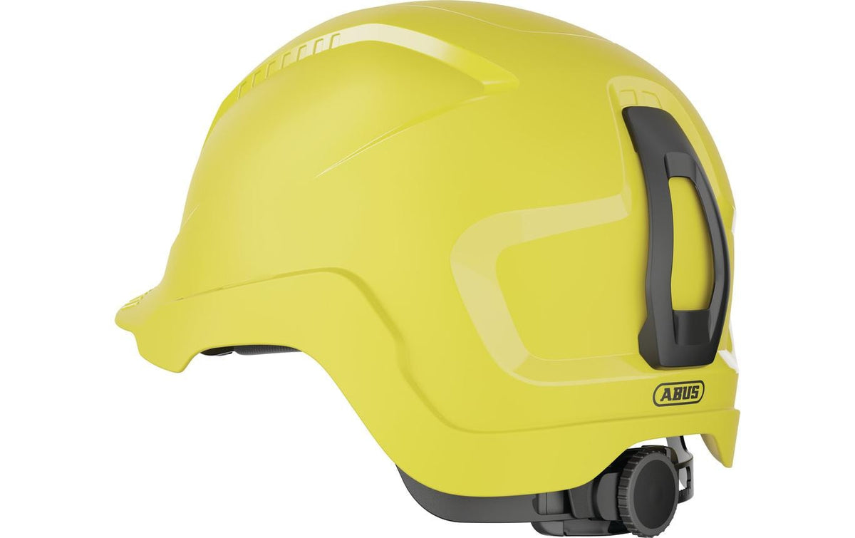 ABUS Schutzhelm SCATOR-E – Gelb, ABS, Einheitsgrösse
