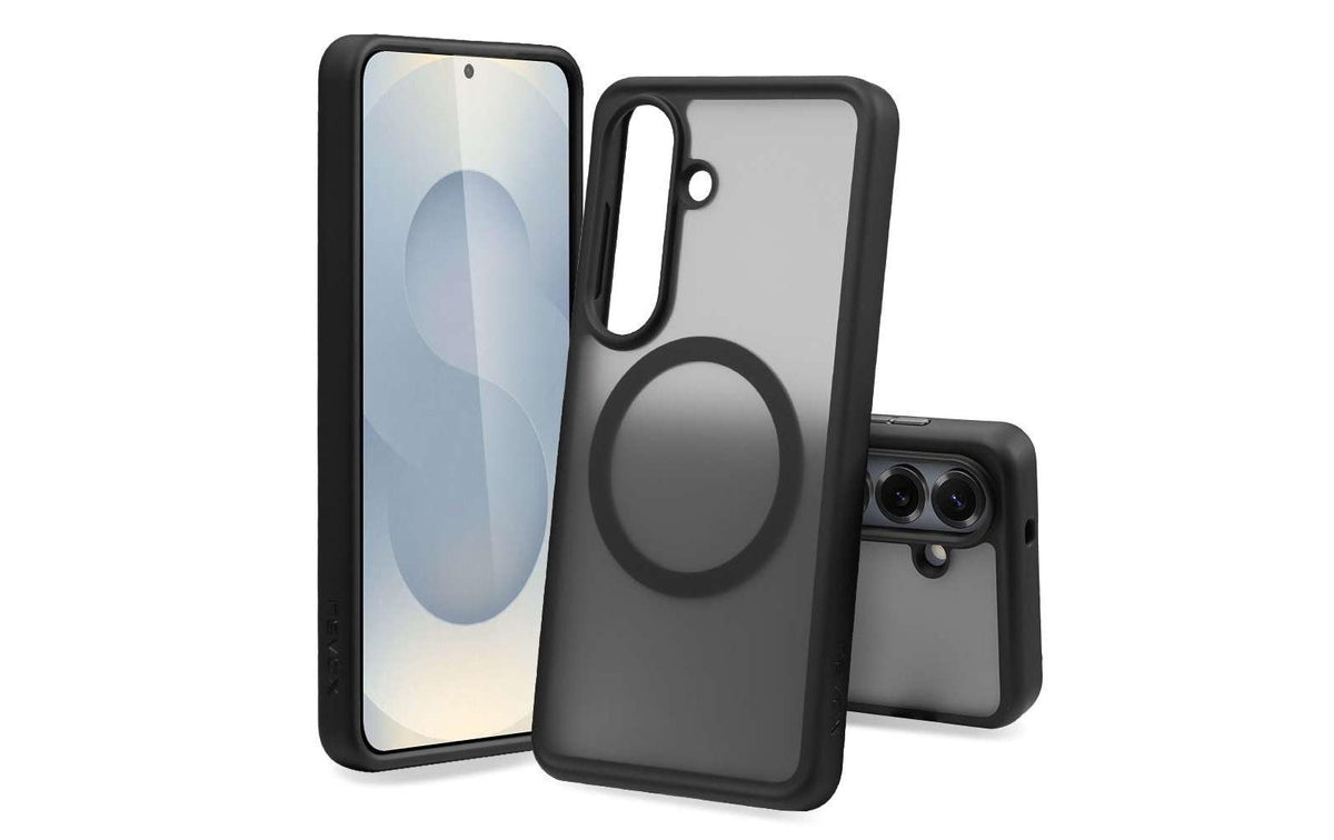 Nevox StyleShell Invisio Backcover – für Samsung Galaxy S26 FE, MagSafe, Kunststoff, Transparent