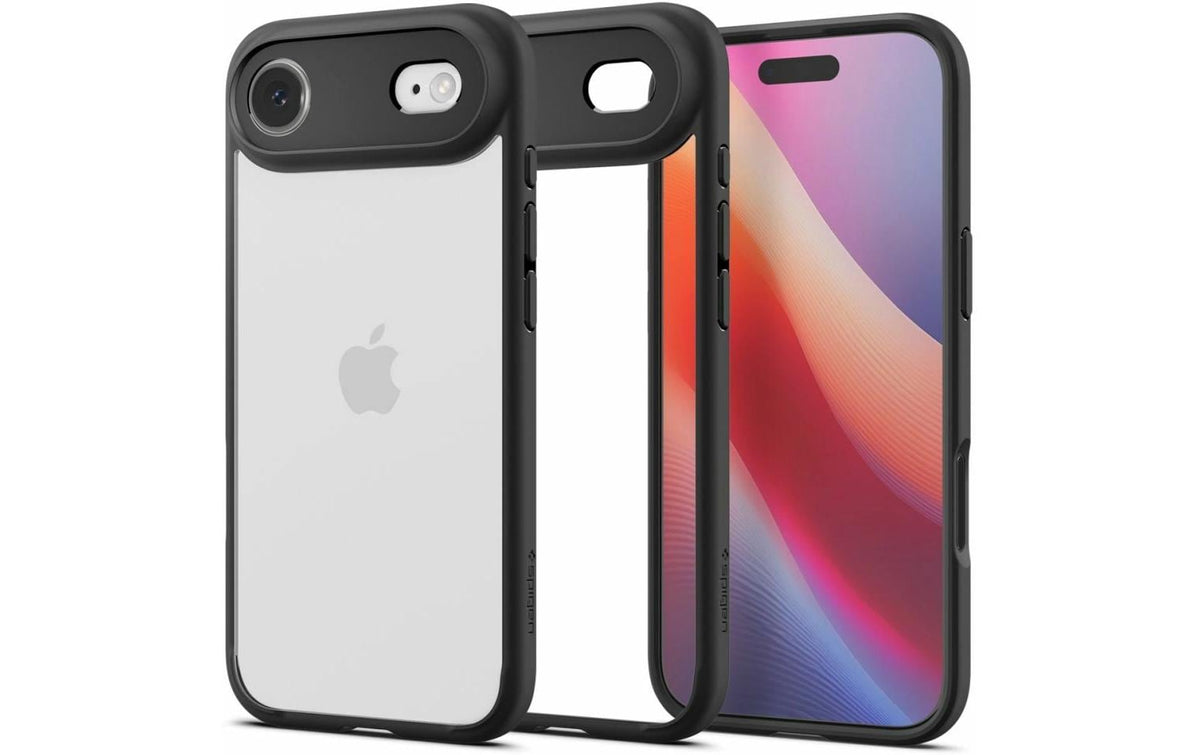 Spigen Liquid Air Backcover – für Samsung Galaxy S26, TPU+Silikon, Matt Schwarz, bis 2 m Sturzsicher