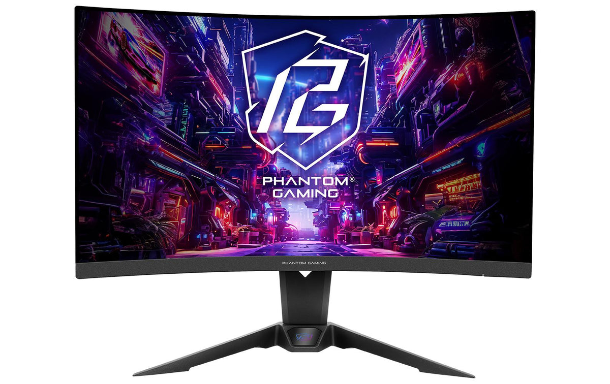 ASRock PG27QRT2A – 27" Gebogener 1500R, 2560 × 1440 (WQHD), VA, 180 Hz, DisplayHDR 400
