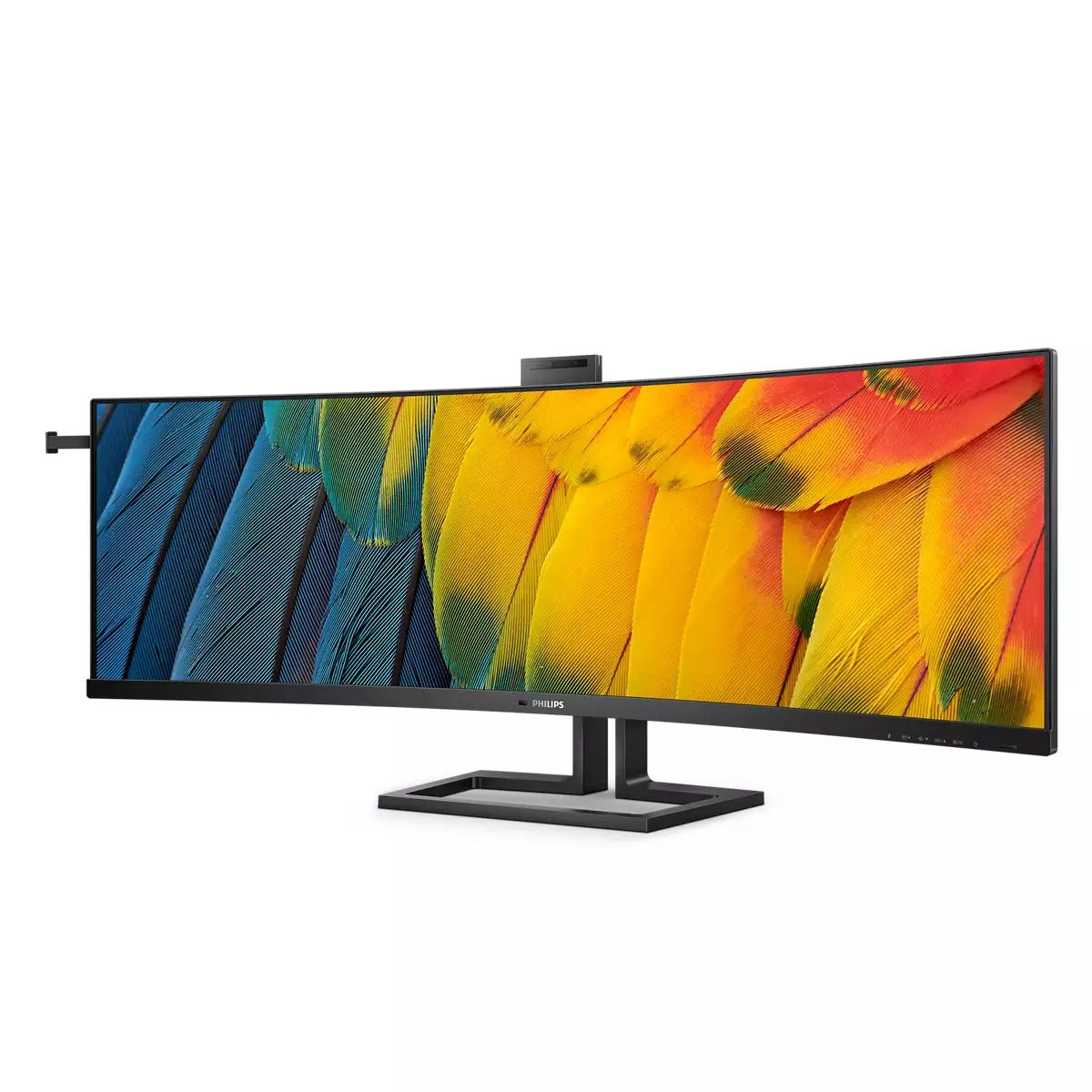 Philips 45B1U6900CH/00 – 44,5" Curved 1500R, 5120 × 1440 (DQHD), VA, USB-C 100 W, Webcam, KVM, LAN