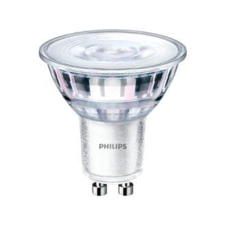 Philips LED-Leuchtmittel GU10 – 355 lm, 4,6 W, Warmweiss 2700 K, 36° – CorePro