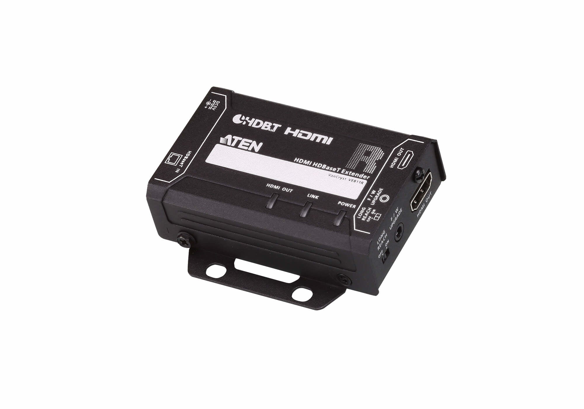 ATEN VE811R – HDMI-Empfänger (HDBaseT über Cat5e/Cat6/Cat6a), 4K@30 Hz, 70 m, HDCP 2.2