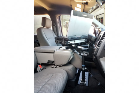 Gamber-Johnson Fahrzeug-Dock für Ford F-150 (SDF250/550) – Stahl – Schwarz
