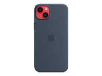 Apple Backcover – für Apple iPhone 14 Plus – Storm Blue – Silikon – MagSafe-kompatibel