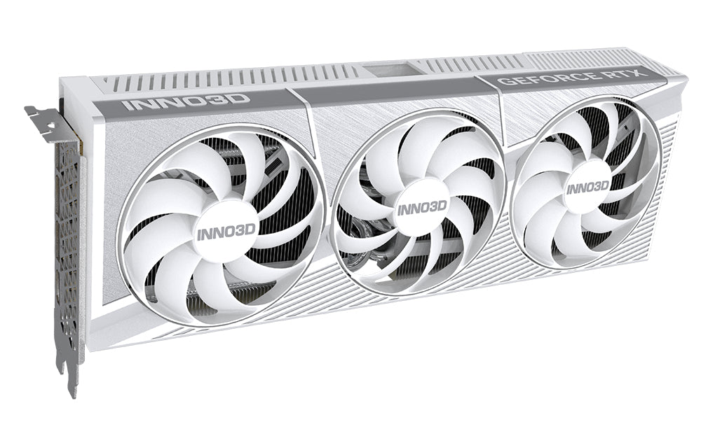 Inno3D GeForce RTX 5080 X3 OC Weiss – PCIe Grafikkarte – 1×HDMI, 3×DisplayPort, PCIe 5.0, 3×8‑pin, 850 W