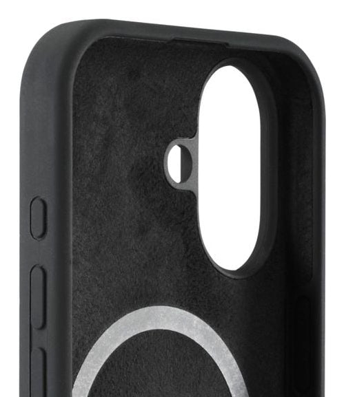 Black Rock Backcover Mag Urban – für Apple iPhone 17 – schwarz – Silikon – MagSafe-kompatibel