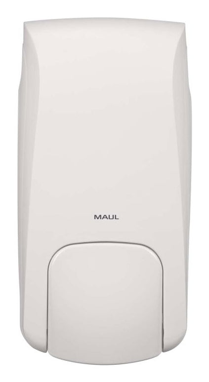 Maul Maulcare Manueller Seifenspender – Wandmontage – 1000 ml, weiss, ABS