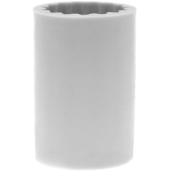 Rico Design Kerzengiessform – Zylinder geriffelt – Silikon – Ø 60 × 88 mm – 1 Stück