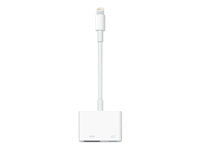 Apple MW2P3ZM/A Lightning-zu-HDMI Adapter – 1920 × 1080 (1080p), 1× HDMI, für iPhone/iPad mit Lightning