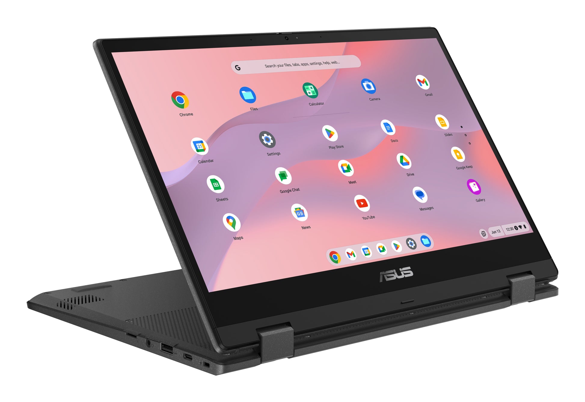 ASUS Chromebook CM14 Flip CM1402FM2A-EC0277 – 14", 128 GB, 8 GB RAM, WLAN, ChromeOS, Grau