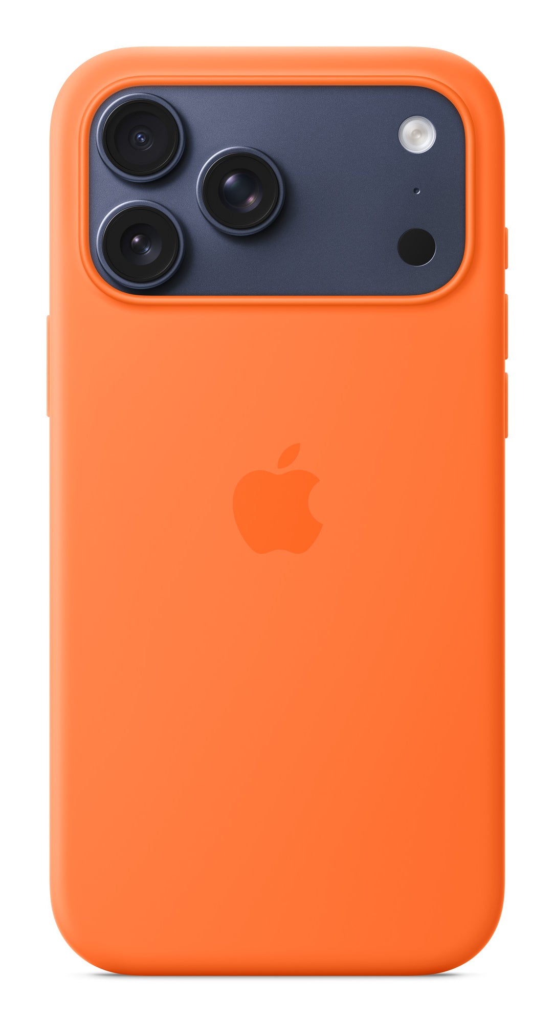 Apple Backcover – für Apple iPhone 17 Pro Max – orange – Silikon – MagSafe-kompatibel, mit Kordel
