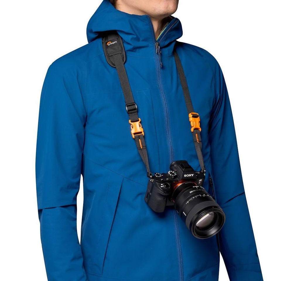 Lowepro PhotoSport BP 15L AW III Kamerarucksack – 15 l, herausnehmbares Kamerafach – Blau/Grau