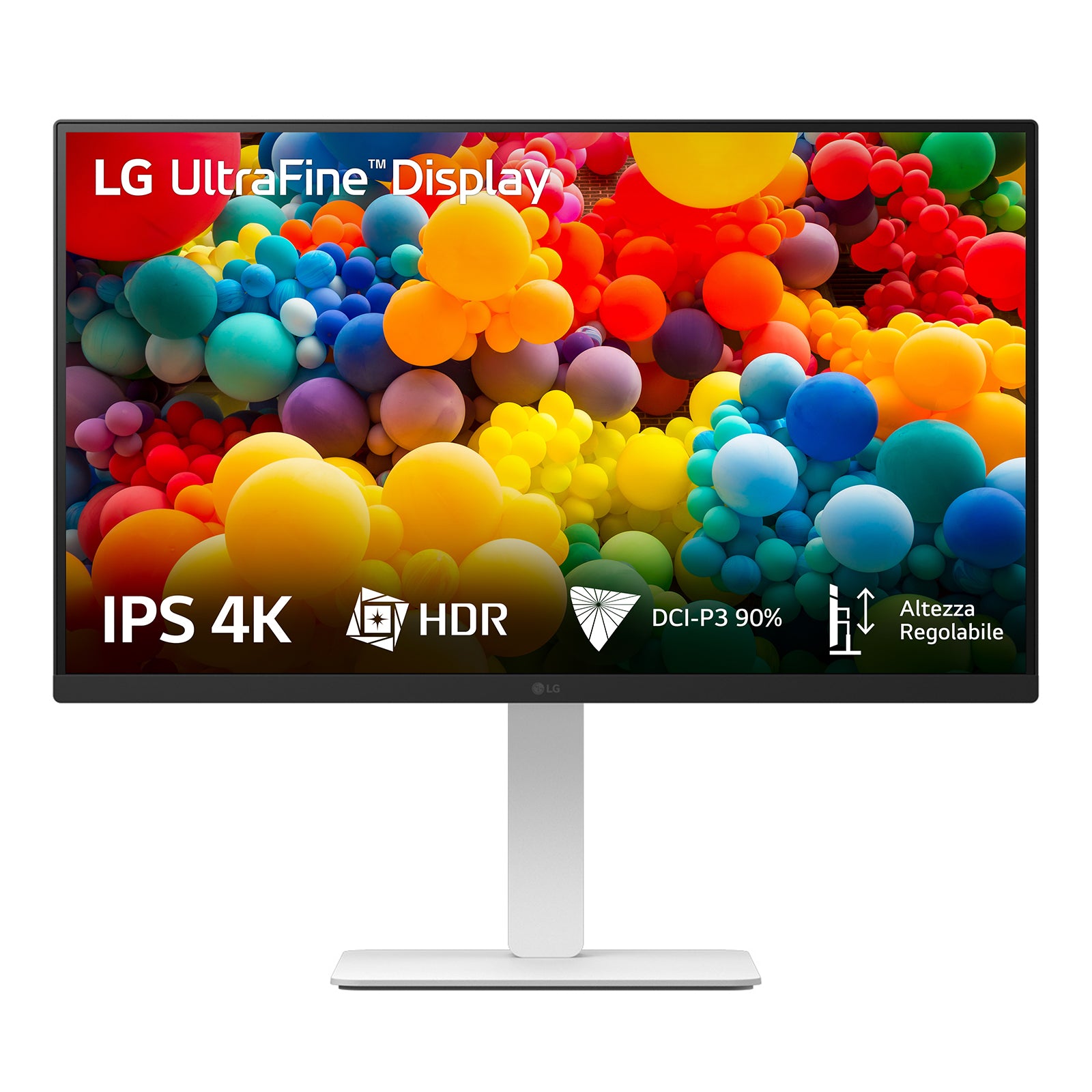LG 27US550-W – 27", 3840 × 2160 (4K), IPS, HDR10