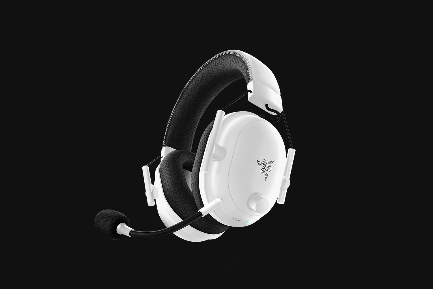Razer BlackShark V2 Pro Gaming-Headset – Over-Ear, Stereo, BT, Weiss, BT 5.2