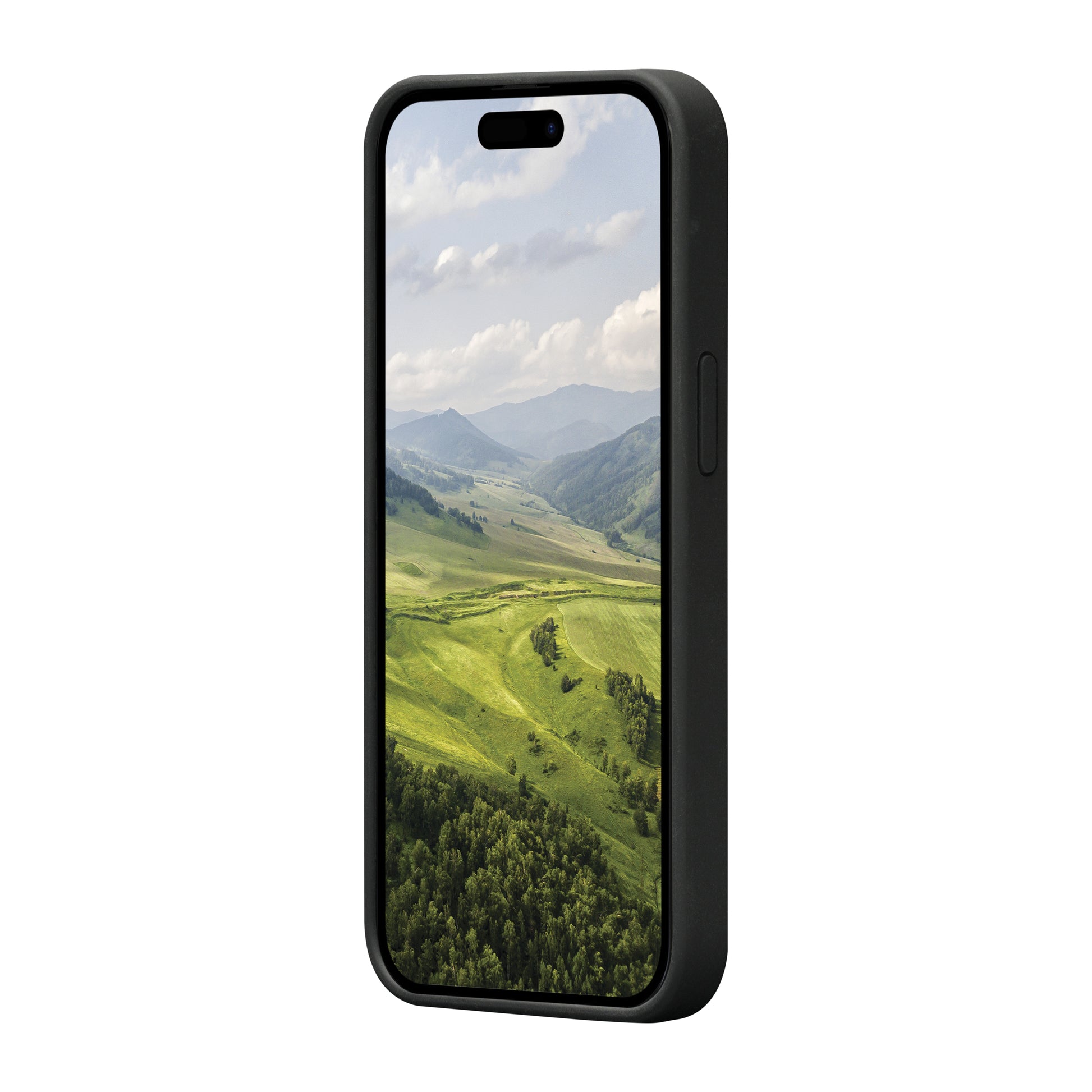 dbramante1928 Monaco Backcover – für Apple iPhone 15 Pro, MagSafe, Schwarz, staub- und kratzresistent