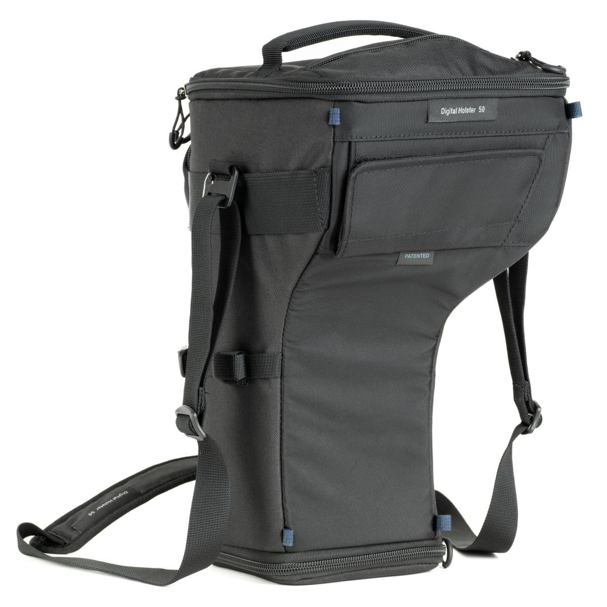 Think Tank Digital Holster 50 V3.0 – Nylon/TPU, Regenhülle – für DSLR (inkl. Batteriegriff) und Systemkameras